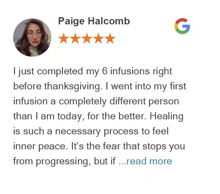 Home 8 Patient review testimonial for clinic care - Phoenix Scottsdale Ketamine Therapy Clinic